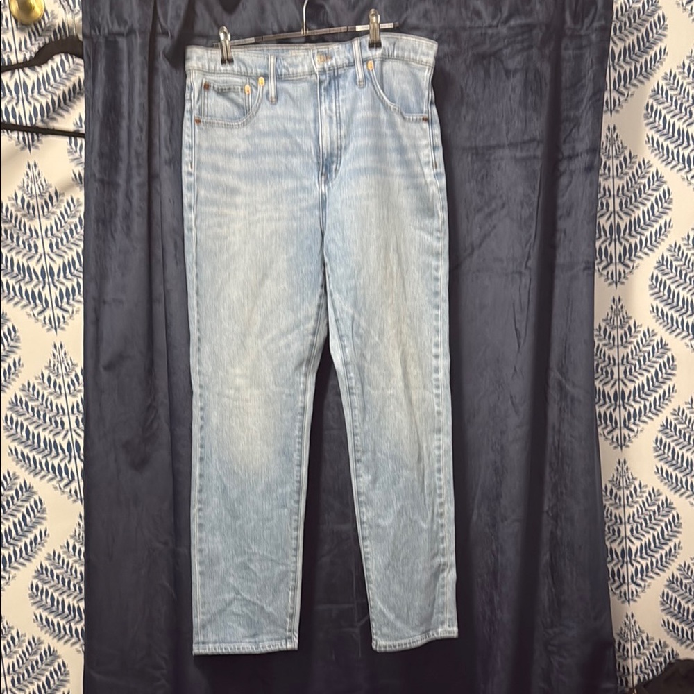 Madewell Blue Ankle Cropped Jeans